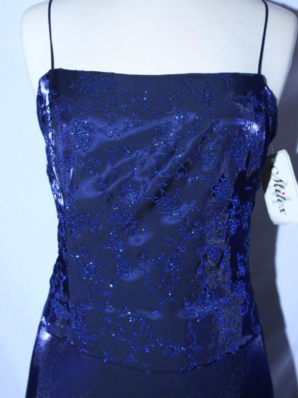 Juliet #1904 Floor Length Bridesmaid or Formal Dress -Size 3X-ROYAL BLUE-NEW - Picture 4 of 4